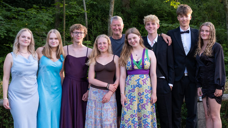 Gallafest - familiegruppebillede
