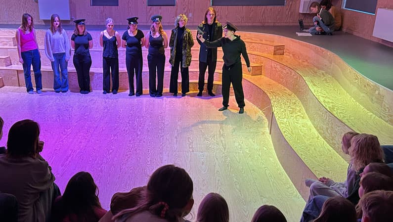 Teaterstykke drama-efterskole