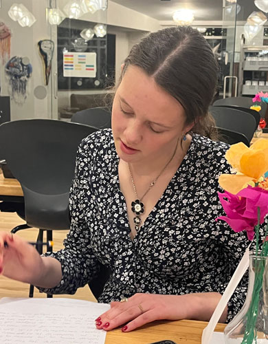 Efterskoleelev skriver julebrev